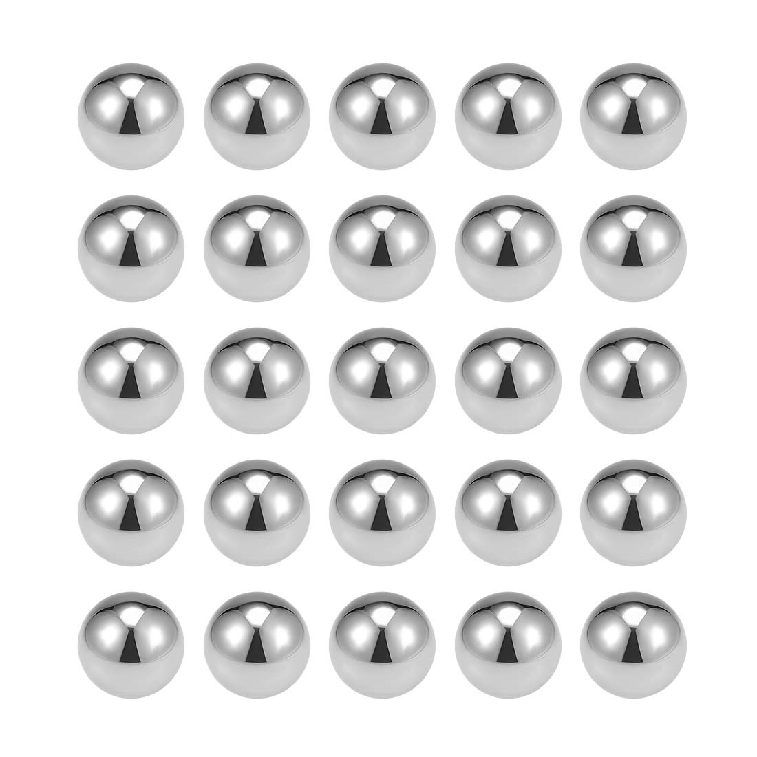 Sourcing Map Sfere Cuscinetti Acciaio Inox 440C 4mm G10 - 50 Pezzi Precisione - 2