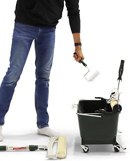 The Paint Roller Rest - A Paint Bucket Conversion kit for Purdy NEST 5 Gallon Buckets