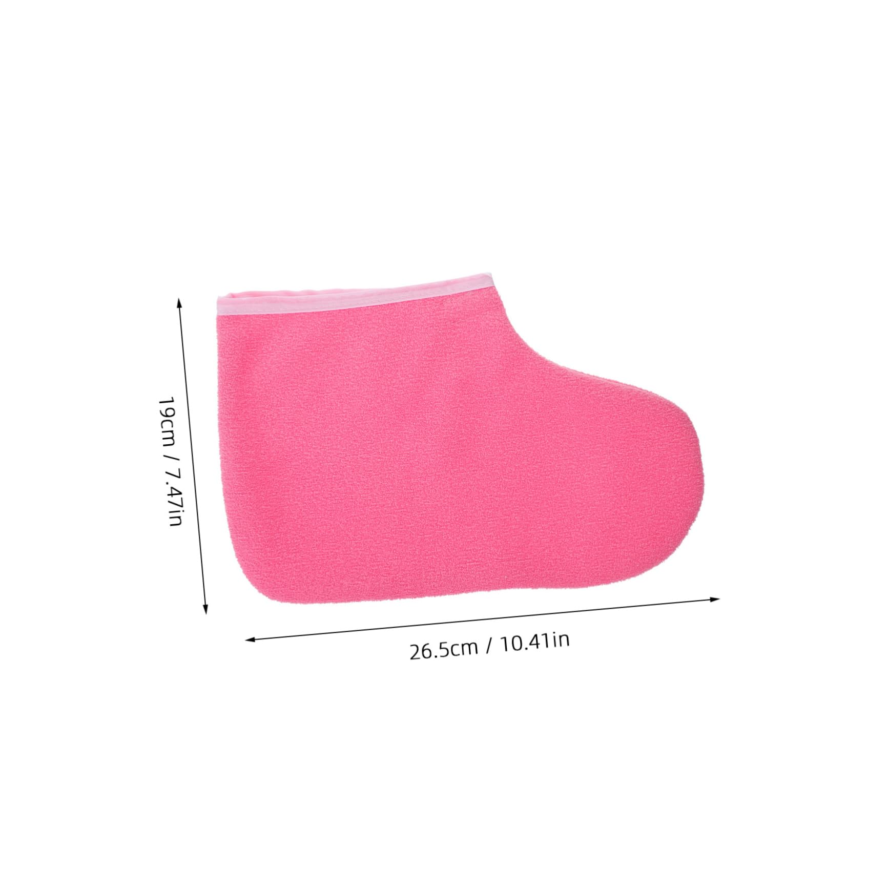 SOESFOUFU Paraffin Wax Booties for Foot Pair Liners Warming Smooth Foot Therapy for Home Salon Use