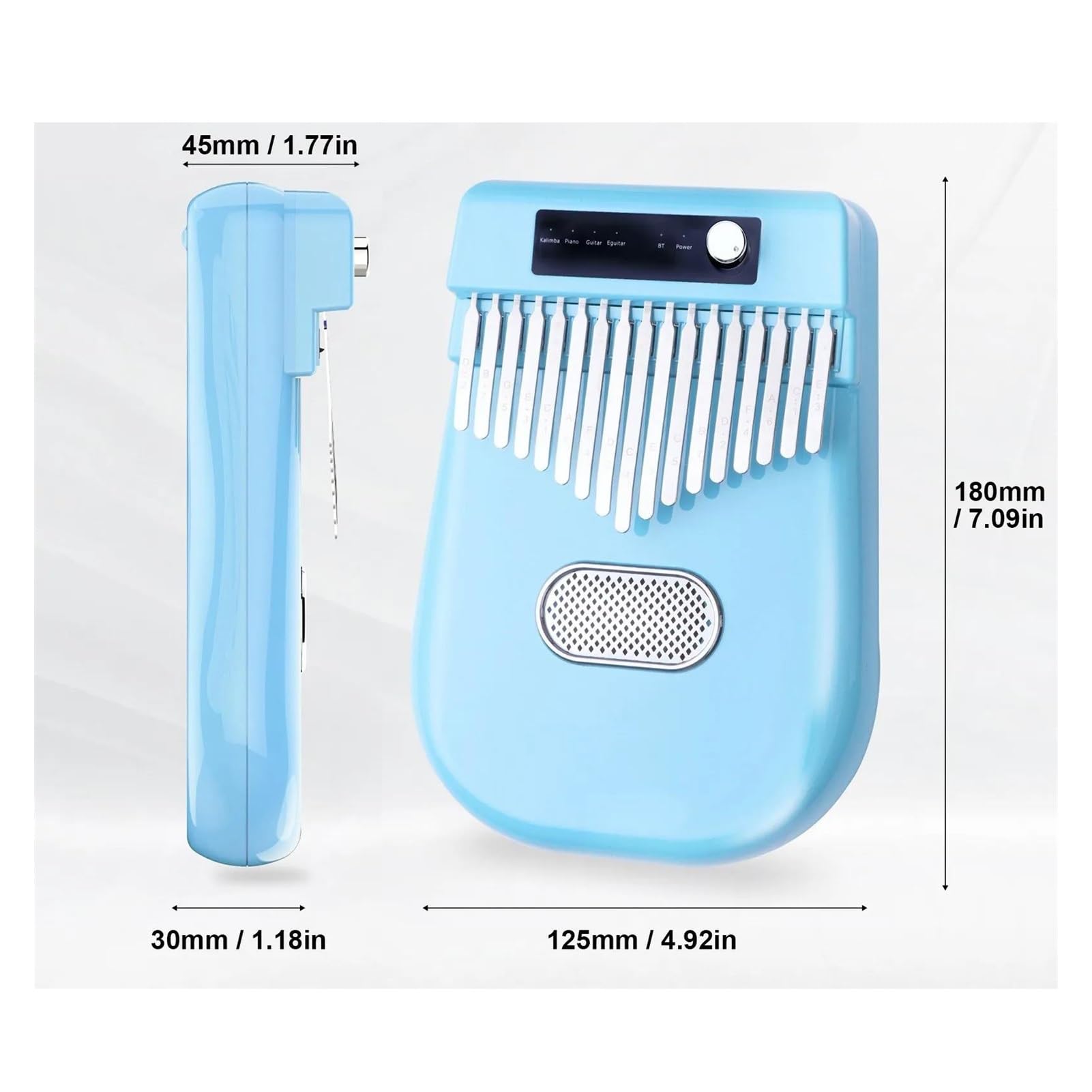 Kalimba Electrónica De 17 Teclas Un Instrumento De Rendimiento Profesional