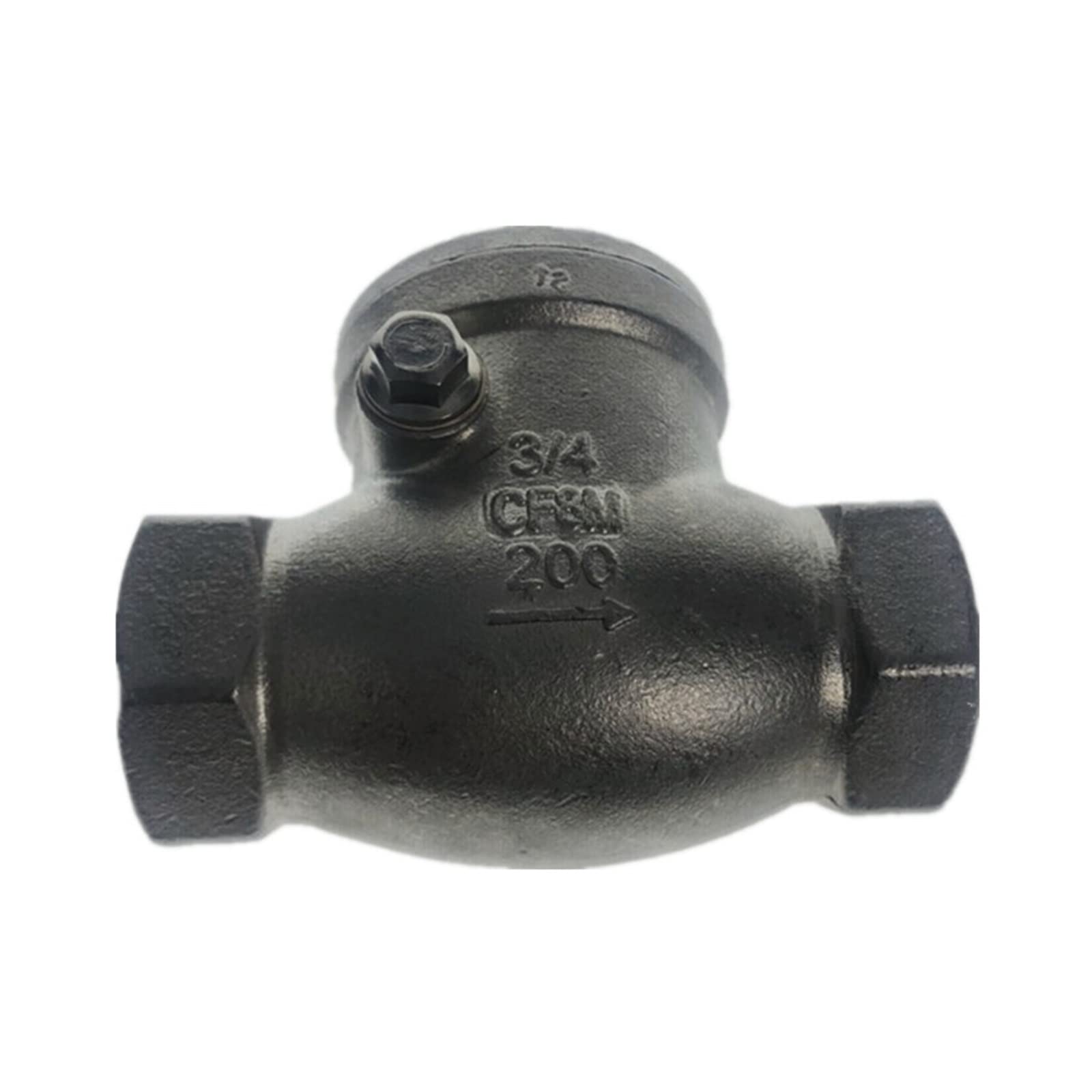 Valvola di ritegno a Battente filettata BSPT 1-1/2" DN40 PN16 CF8M Valvola di ritegno Femmina in Acciaio Inossidabile SS304 200PSI(DN32)