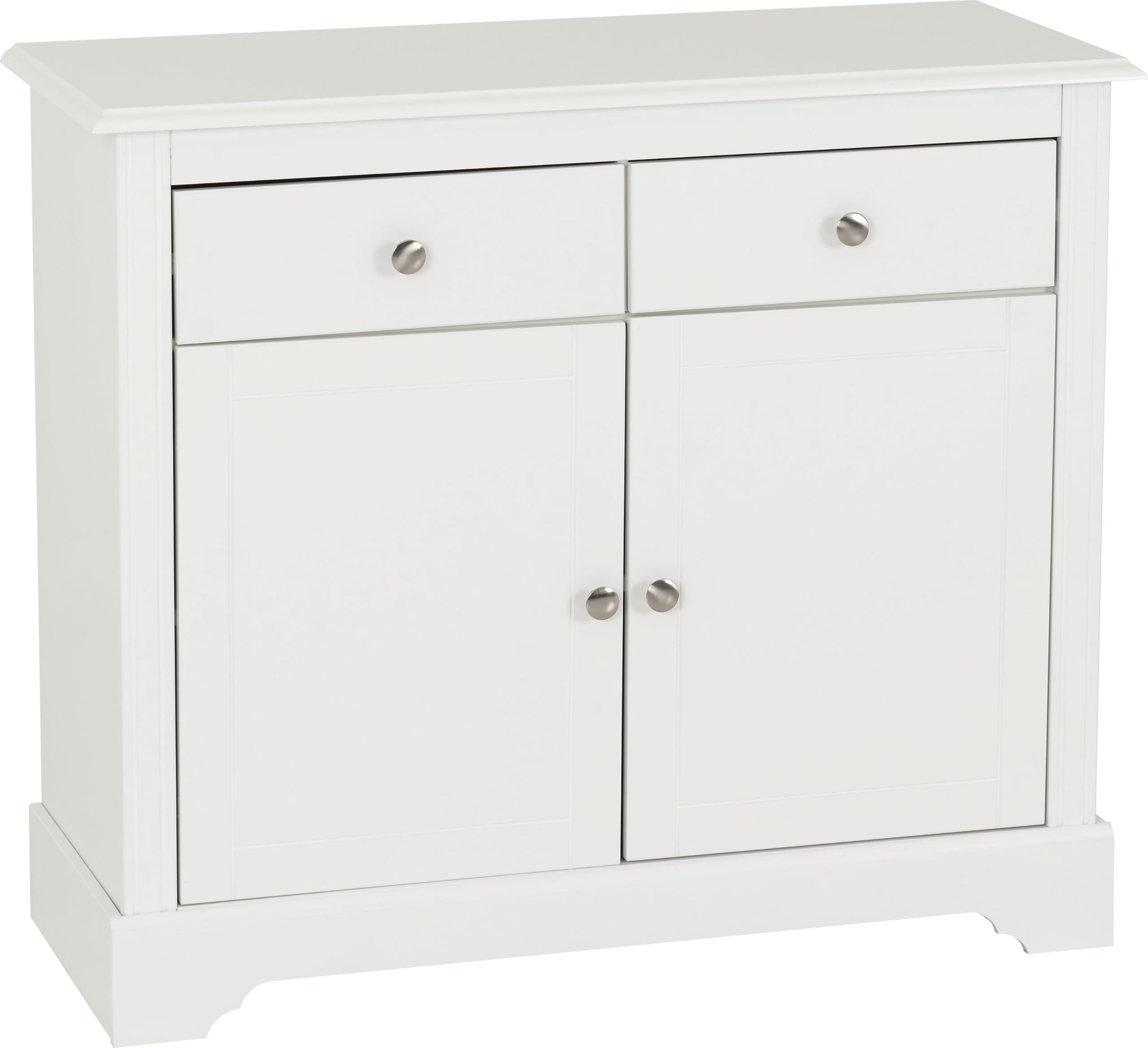 Seconique Stratford 2 Door 2 Drawer Sideboard in White