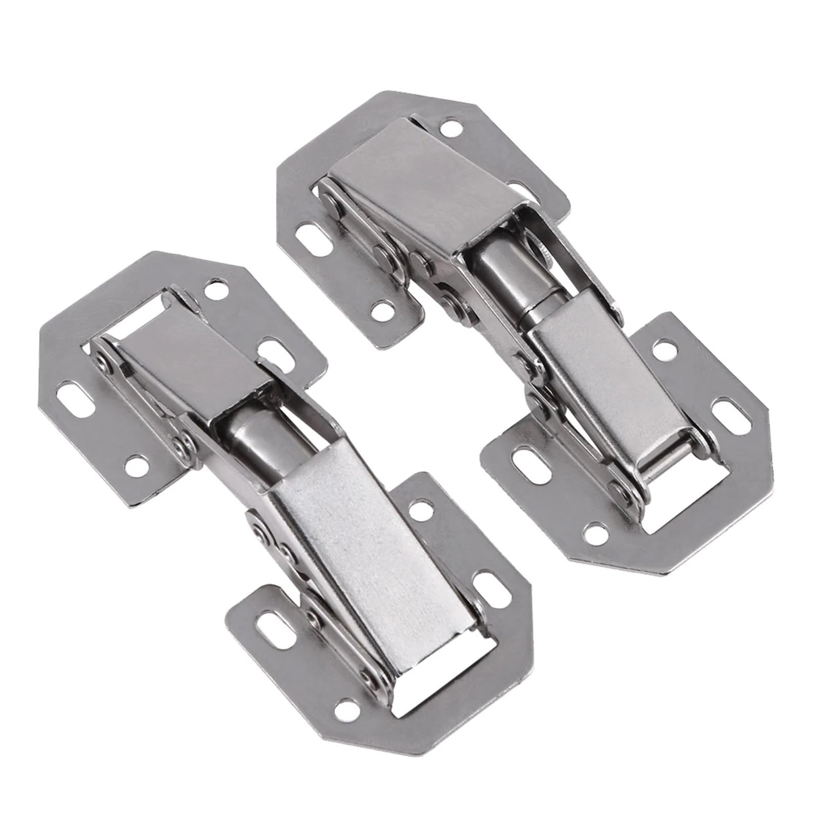 Charnières hydrauliques sans perçage 3/4 pouces pour réparer une porte d'armoire abîmée