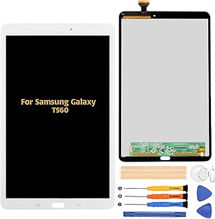 for Samsung Galaxy Tab E 9.6 T560 T561 Touch Screen Digitizer LCD Display Assembly Repair Parts Kit,with Tools (White)
