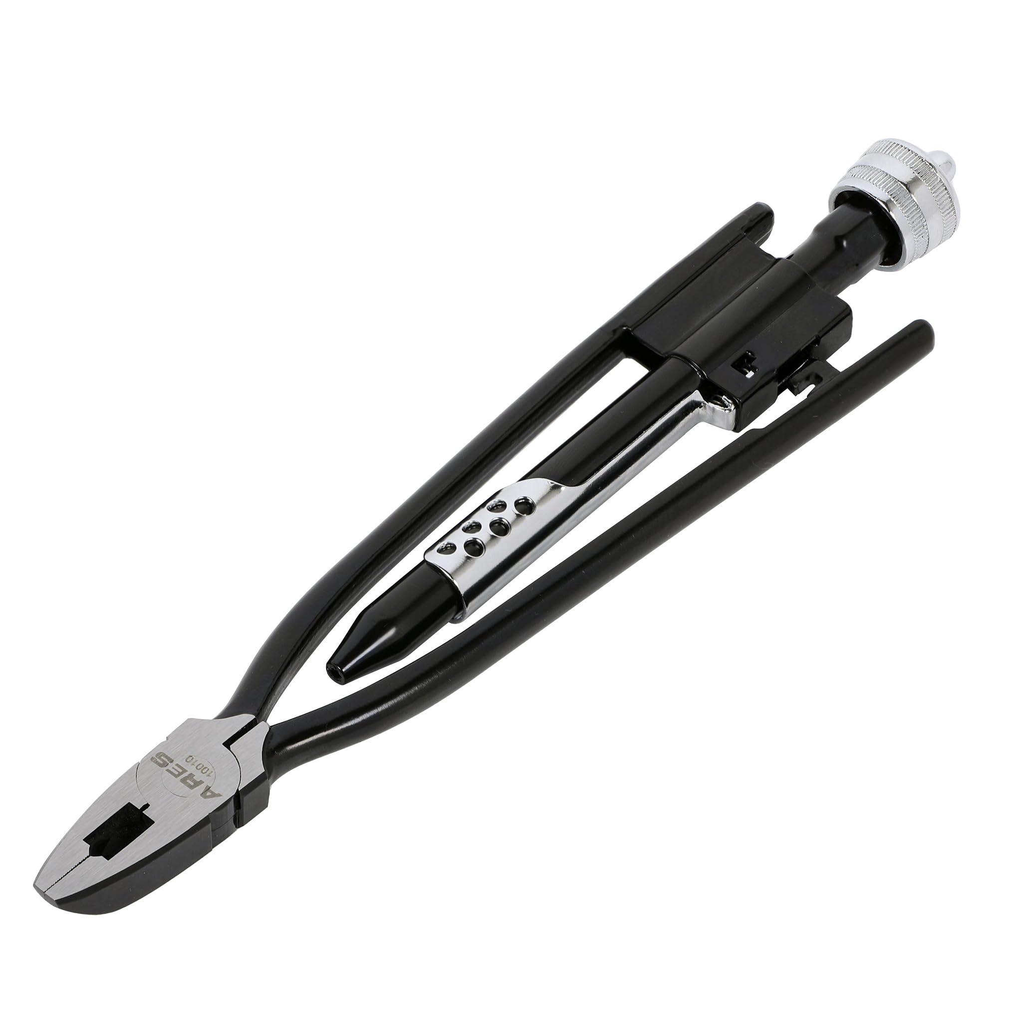 Ares Chrome 10010-9-Inch Safety Wire Twister Pliers – Durable Untwist Tool Grips, Twists, And Cuts Stainless Steel Safety Wire On Vehicles, Machinery, And Aircraft