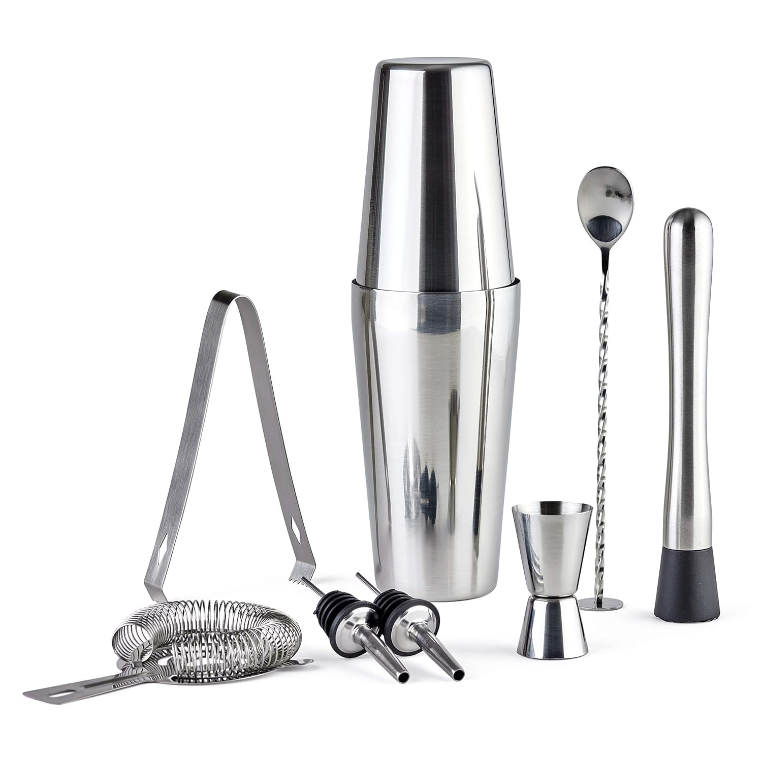 FINALITY Cocktail Shaker Set - Premium Bar Tools -7 FINALITY Cocktail Shaker Set - Premium Bar Tools -7