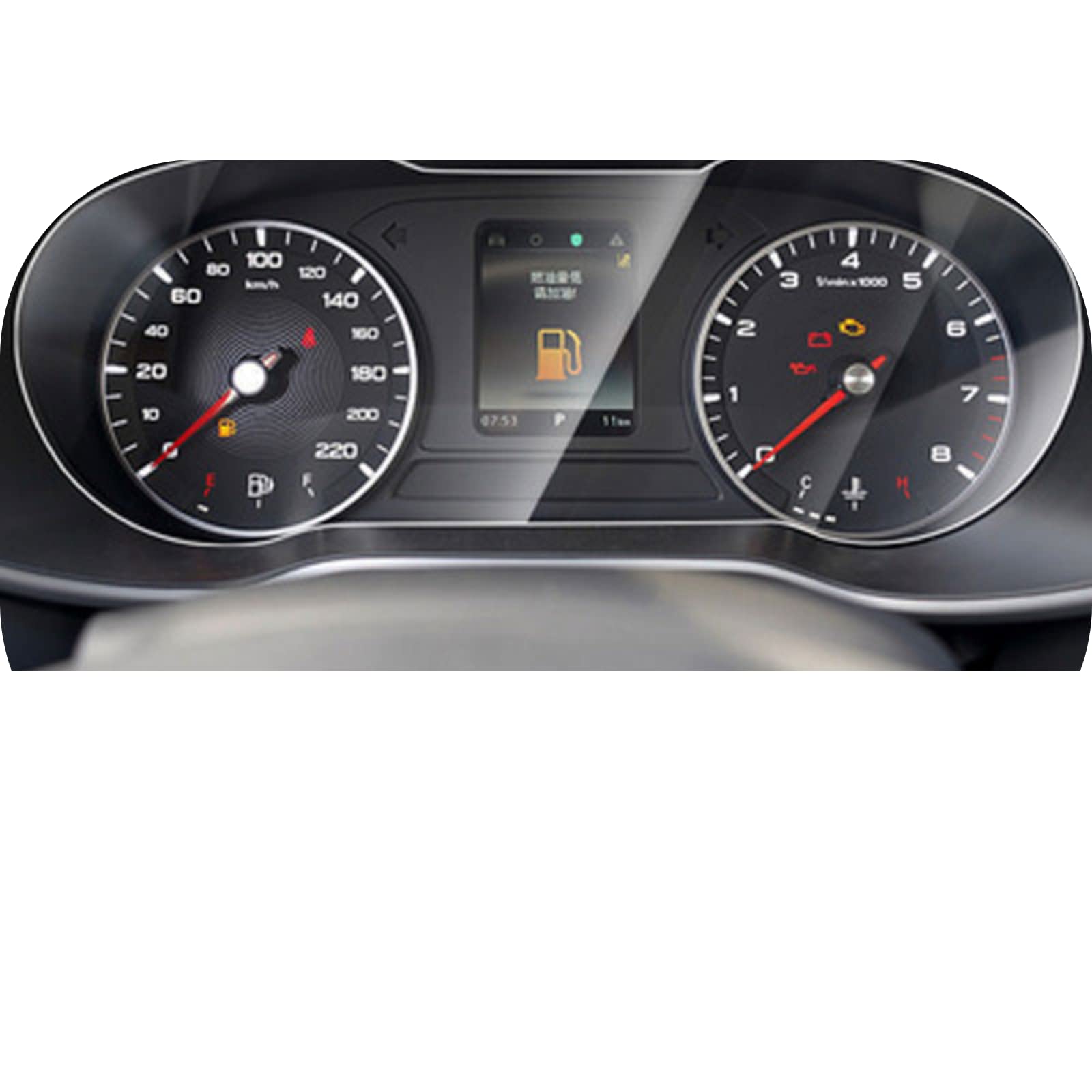 Verre trempé voiture MG ZS 2019 accessoire protection écran GPS LCD tactile