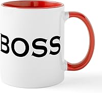 Vista 46 de CafePress Number 1 Boss Mugs 11 oz (325 ml) Ceramic Coffee Mug