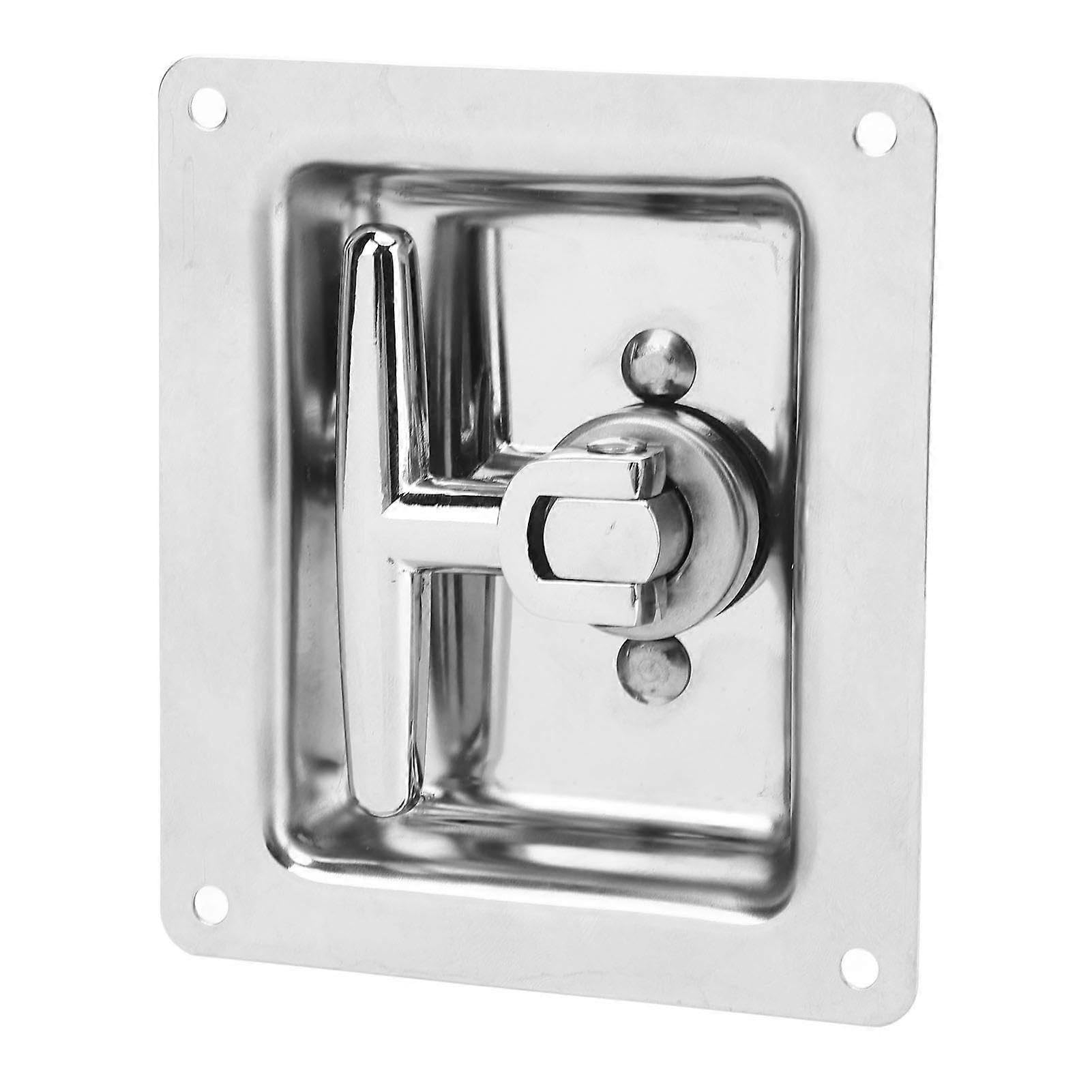 Joyhappst Image Color Toolbox Latch Stainless Steel Folding T Handle Toolbox Lock For Van Rv Trailer Engineering Vehicle