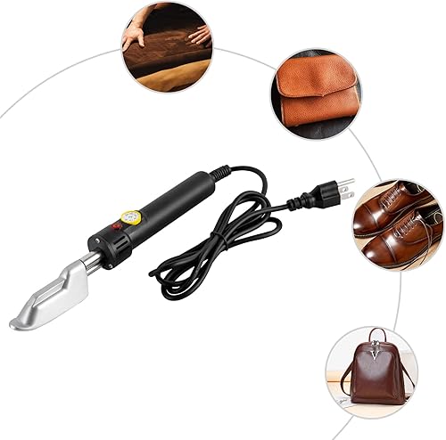 Miniatura 8 de Mini plancha para manualidades, mini planchas para acolchar manualidades, mini plancha de viaje de cuero portátil para ropa de cuero, zapatos de