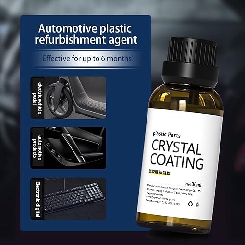 Miniatura 4 de Cristal Coating para PláStico Del Carro, Revestimiento de Cristal para Coche, Piezas de Plástico Recubrimiento de Cristal, Revestimiento de Cristal
