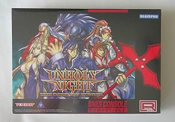 Amazon.co.jp: SNES UNHOLY NIGHT THE DARKNESS HUNTER 北米版