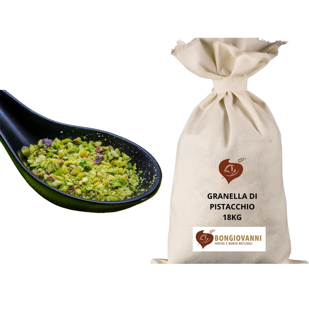 Granella di Pistacchio Pelato 2-4MM 18Kg