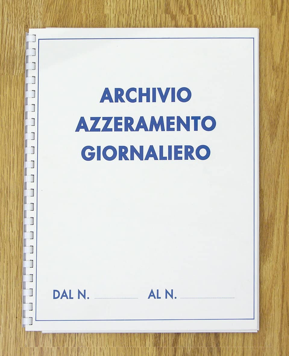 Registro Per Archivio Scontrini Da 57 Mm - Modulo Per Azzeramenti Giornalieri - Per Registratori Di Cassa - Foto 4