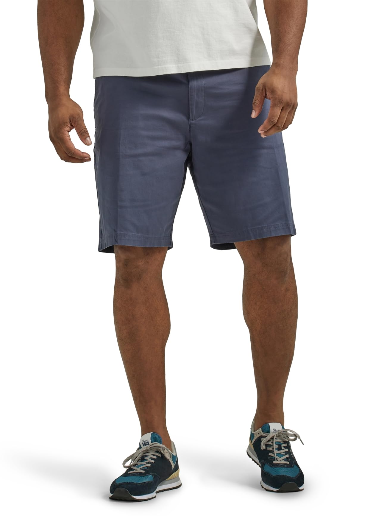 Lee Extreme Motion Flat Front Short - Pantalones Cortos Khaki Hombre