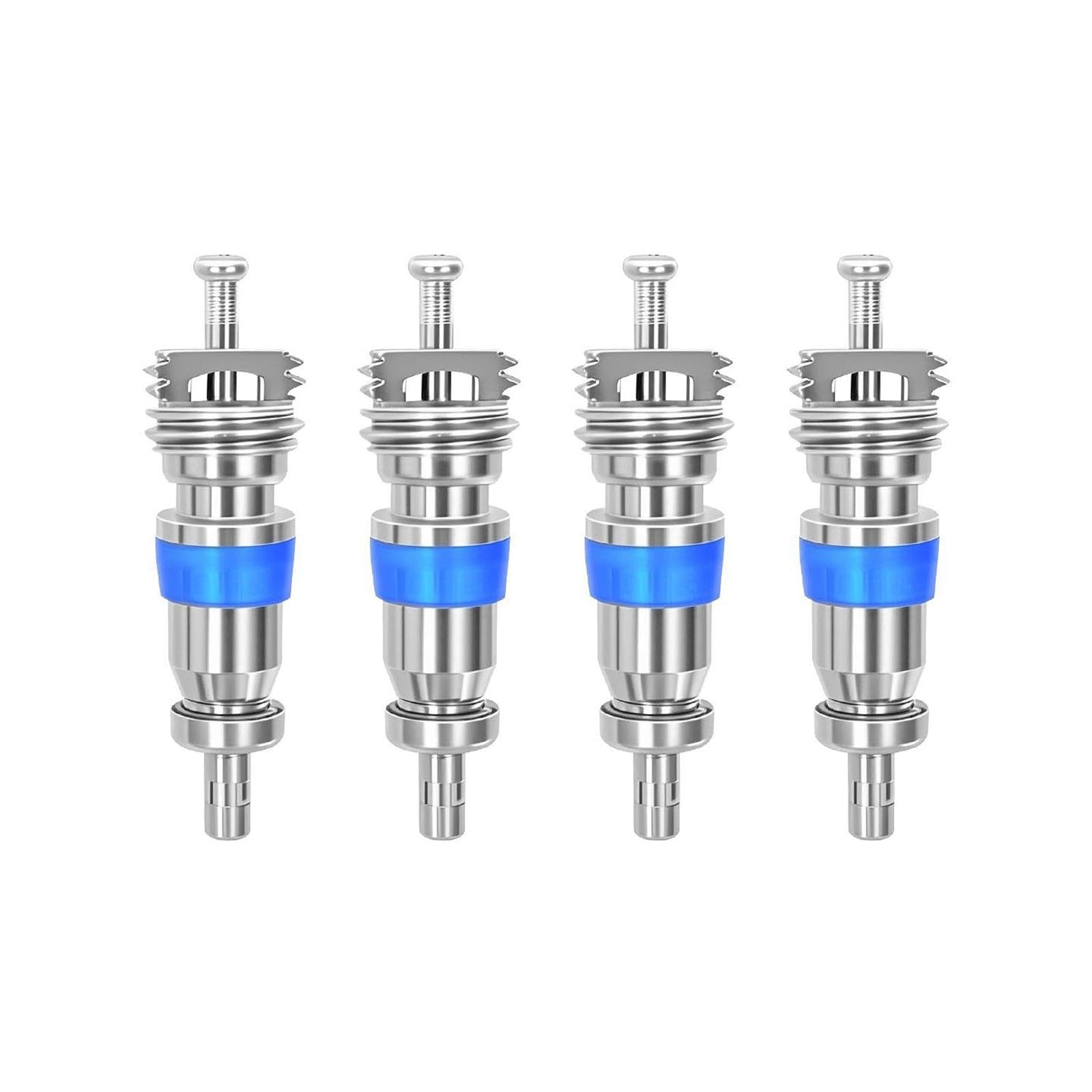 MERIGLARE 【新登場】エアコンバルブコア R410 R32 22 12 アクセサリー エアコンバルブコア カーエアコン 交換用 自動車空調部品バルブコア 修理用アクセサリー 冷媒用 高圧耐性 車の修理ツール 漏れを防 密閉性が高 軽量 プロフェッショナル 住宅 商業用 交換用 エアコンメンテナンス, 51個