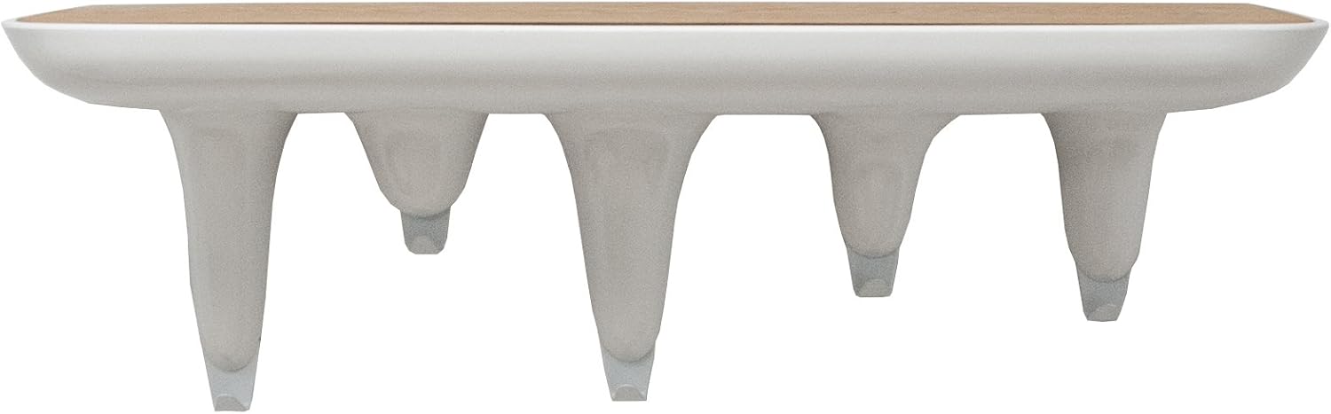 70% оƒƒ Dіѕсоunt Mod Made White Dripping Coat Rack Bookshelf, 70% оƒƒ Dіѕсоunt Mod Made White Dripping Coat Rack Bookshelf,