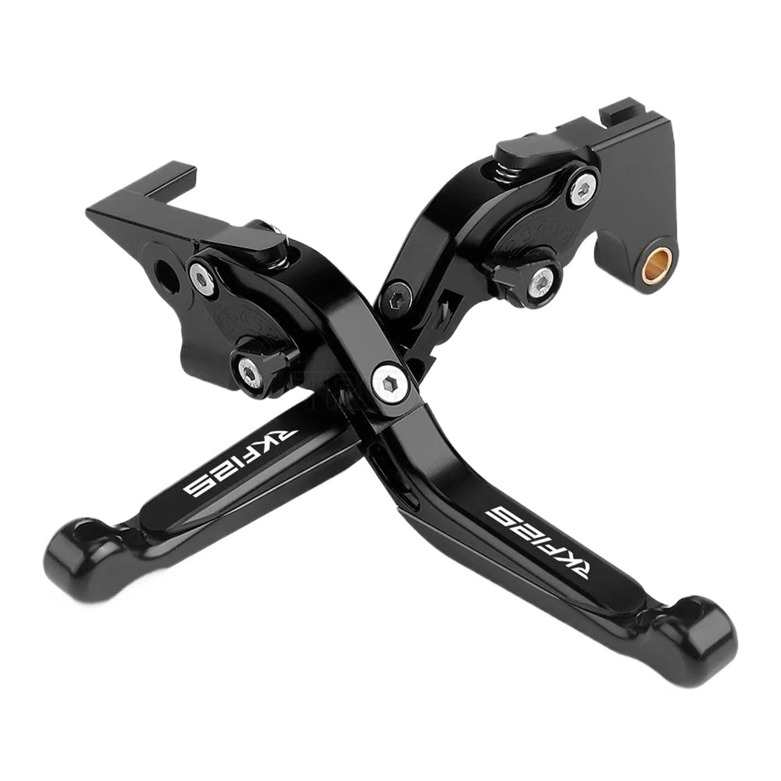 Cwziwoyji C Wziwoyji Fit For Keeway Rkf 125 2018-2022 Motorcycle Accessories N Aluminum Adjustable Brake Lutch Levers Handle(C)