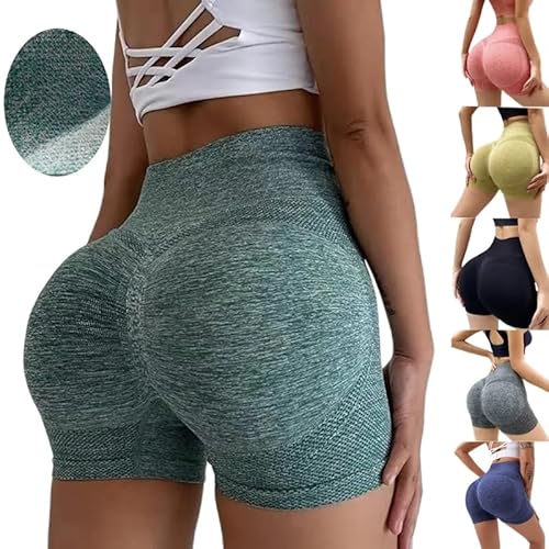Short Modelador de Bumbum para Academia, Cós Alto Antideslizante, Compressão e Efeito Lifting, Ideal