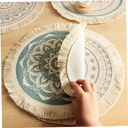 Set de table VICASKY 4 pièces antidérapant et résistant pour la maison - 8
