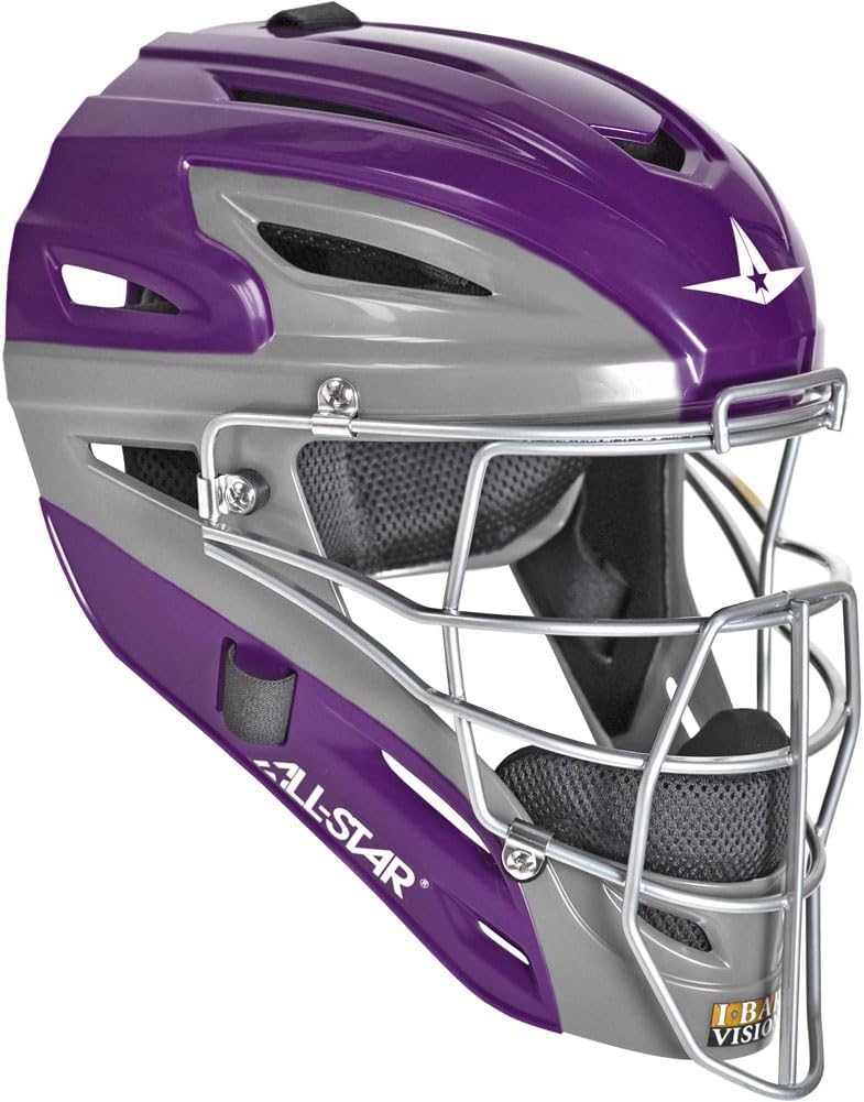 All-Star S7™ Catching Helmet/Adult/Graphite Two Tone