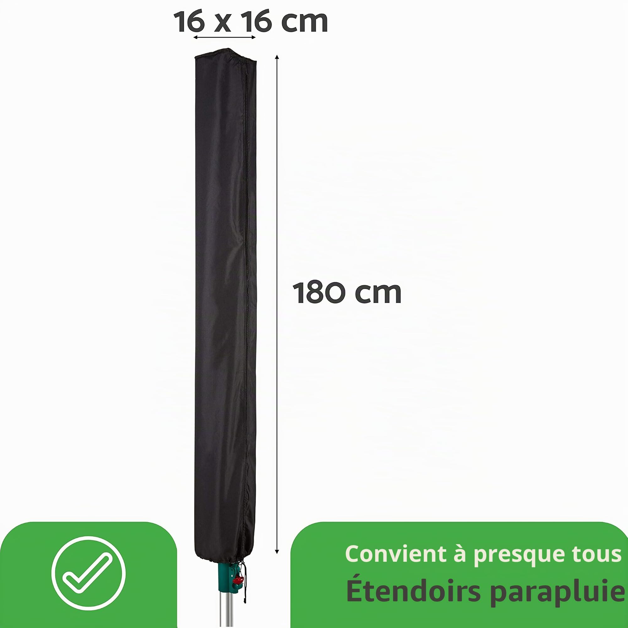 Housse de Protection pour sèche-Linge Rotatif | Universelle Haut de Gamme pour la Protection des sèche-Linge rotatifs | Matériau extrêmement hydrophobe et résistant aux UV