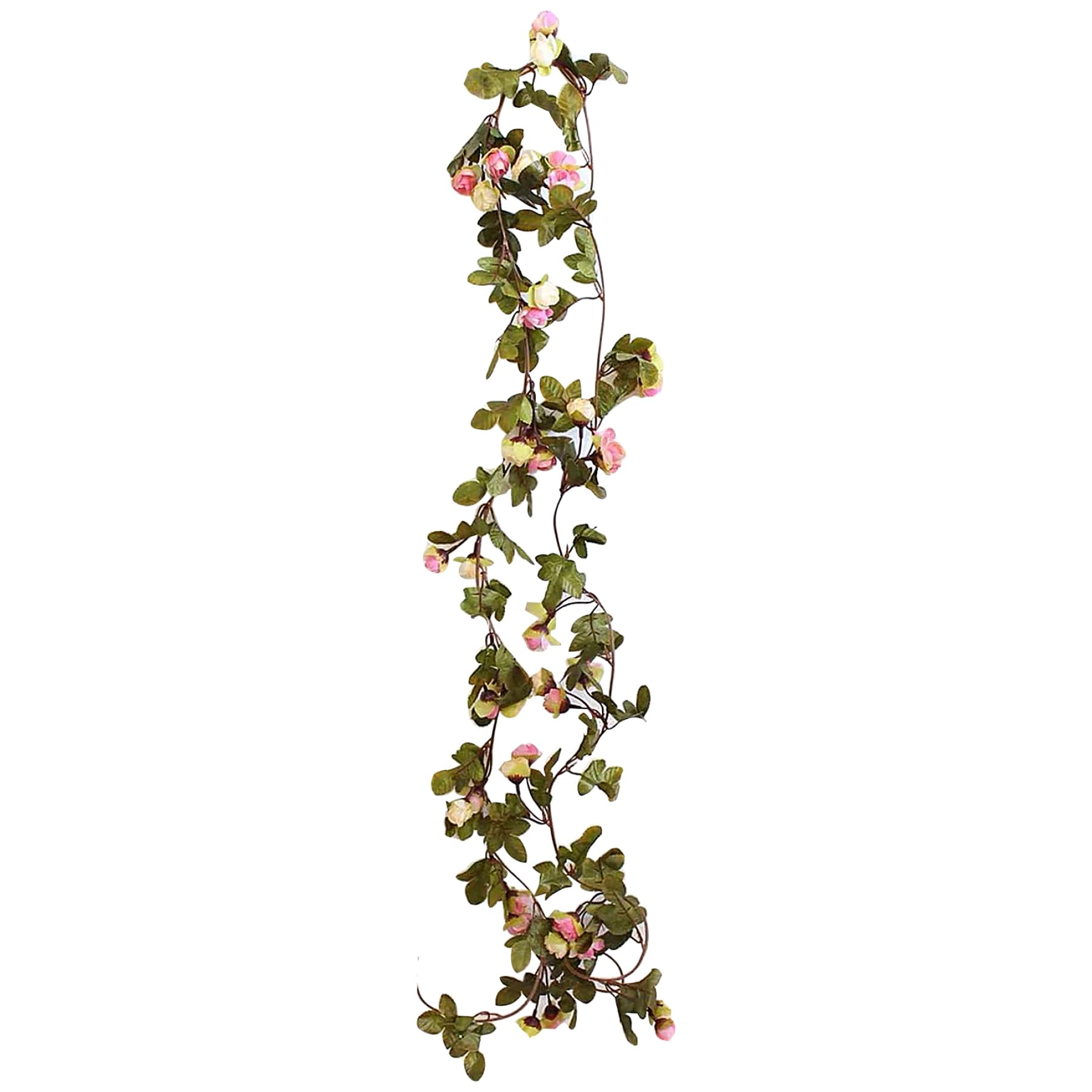 Peosaard 2M 20Led Flower Lights, Flower Fairy Lights, 2 Meter 20 Led Vines With Fairy, Battery Operated Vine, Artificial For Valentine Day Wedding Birthday Party, Vine