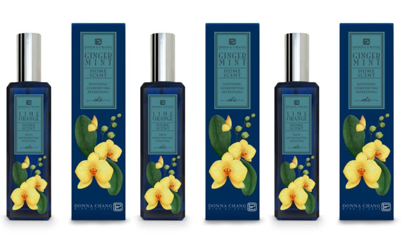 DONNA CHANG Ginger Mint Home Scent 3.38 Fl Oz. (Pack of 3)