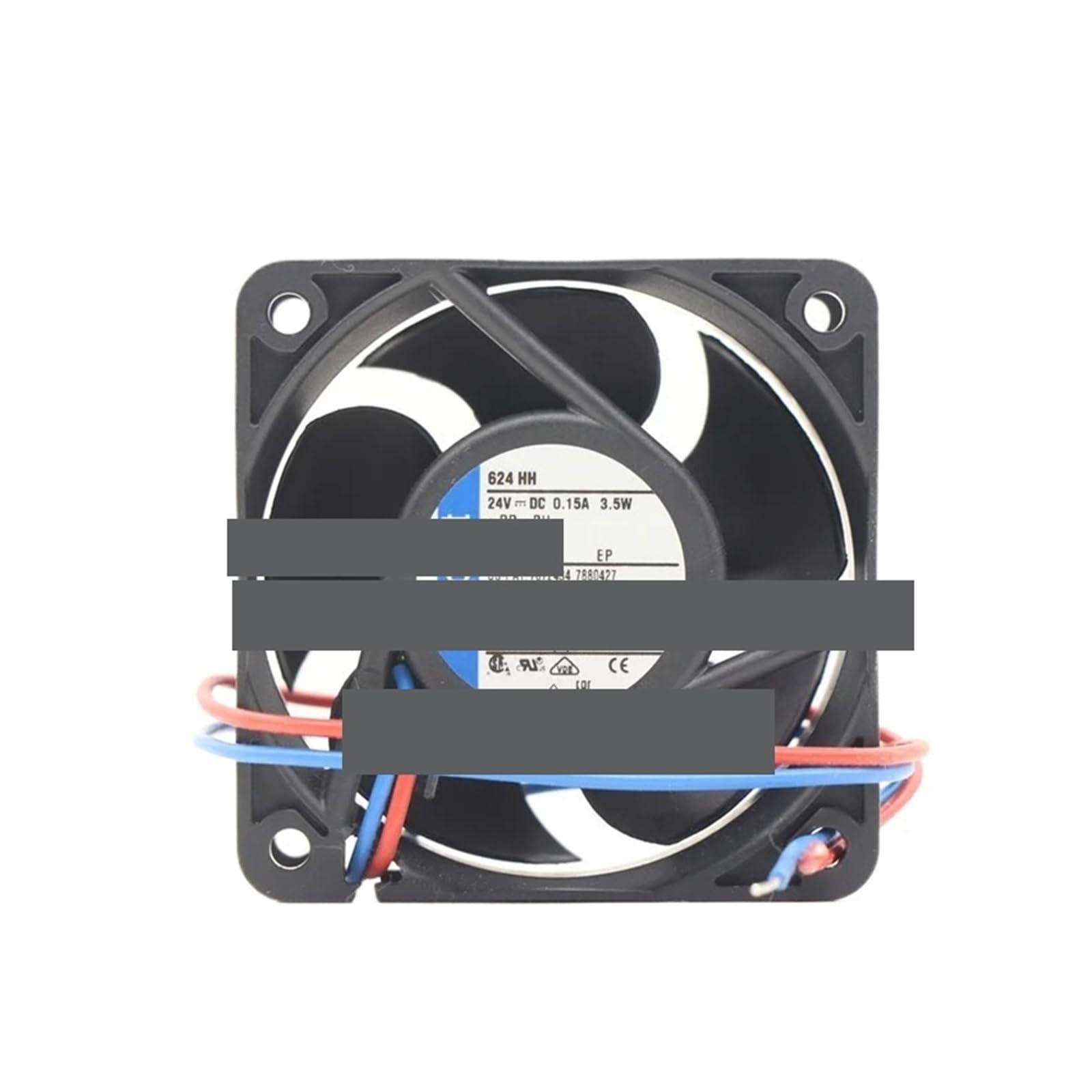 BRODEFUP 624HH 24V DC 3.5W 8200RPM 60 * 60 * 25mm Cooling Fan