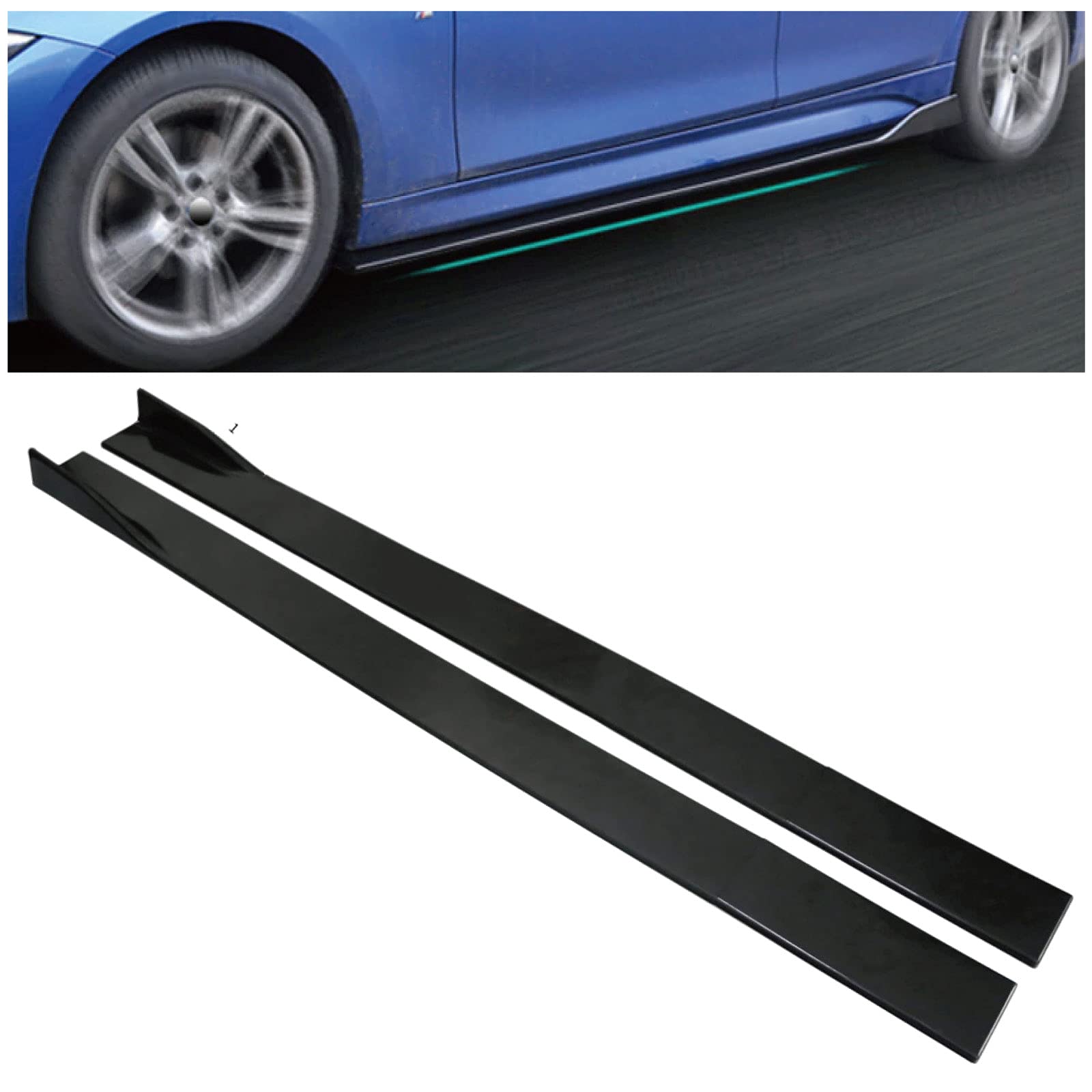 ポム サイドスカート Amazon | MORYTRADE サイドスポイラー 車 サイドステップ 汎用 自動車