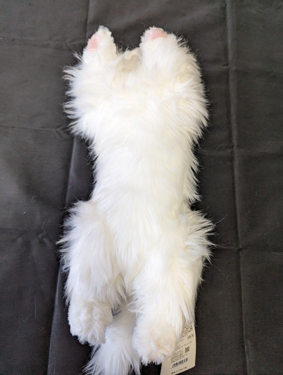 レア ひざねこ サンレモン ペルシャ猫 ぬいぐるみ 白猫 ひざねこ すやすや ペルシャ WH 猫 ぬいぐるみ ネコ サンレモン
