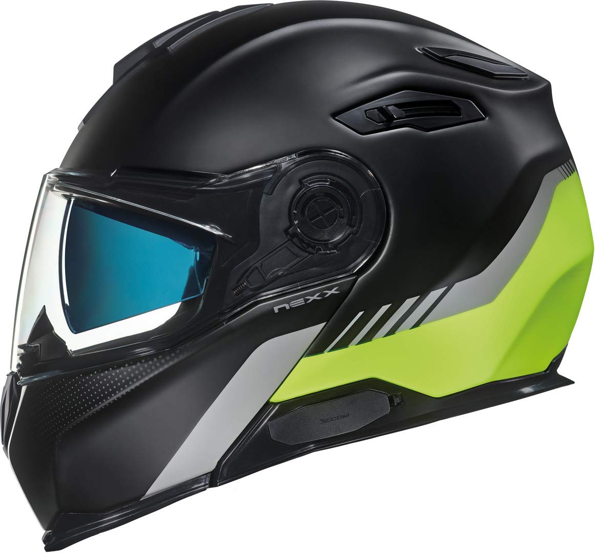 Nexx X.Vilitur Latitude Flip-Up Helmet Black/Green XS