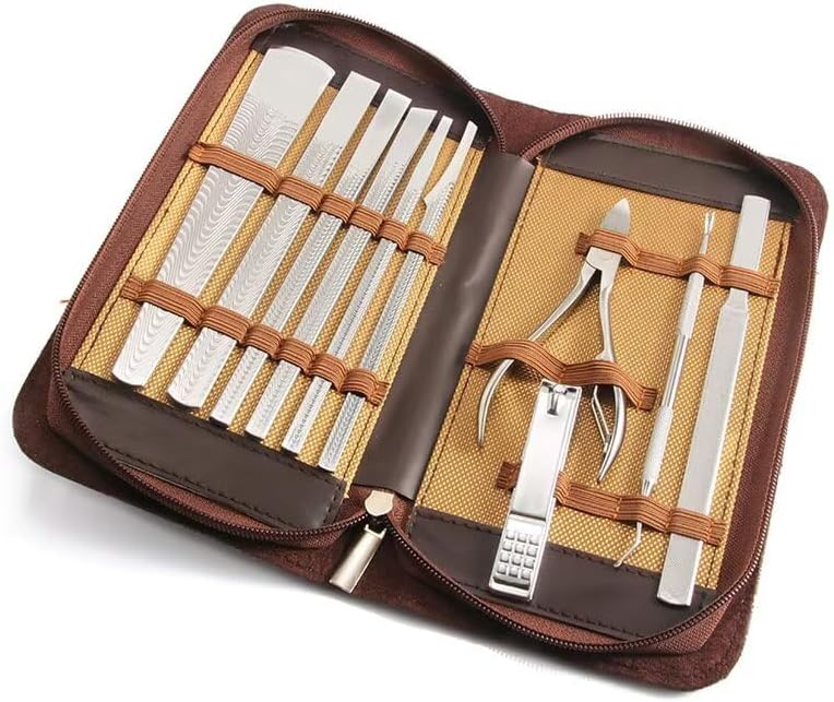 10Pcs pedicure scissors Exfoliating pliers Beauty nail groove scissors scraping knife manicure and pedicure tools