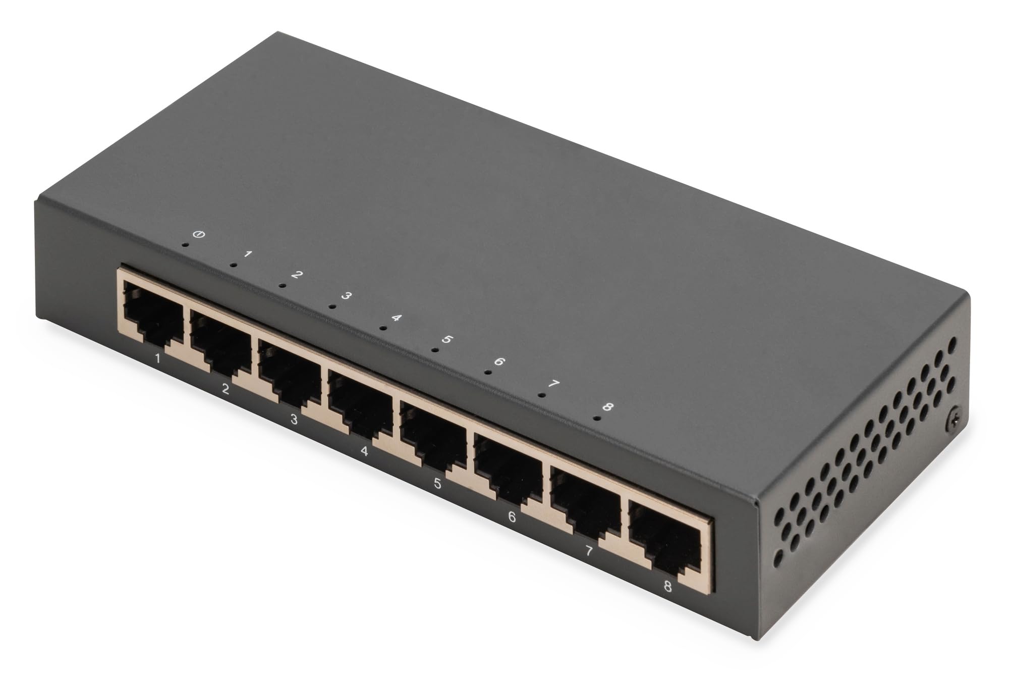 Digitus Professional DN-95344 - Switch - Managed - 8 X 10/100/1000 (poe+) + 2 X Gigabit Sfp (uplink) - Desktop - Poe+ (86 W) (dN-95344)