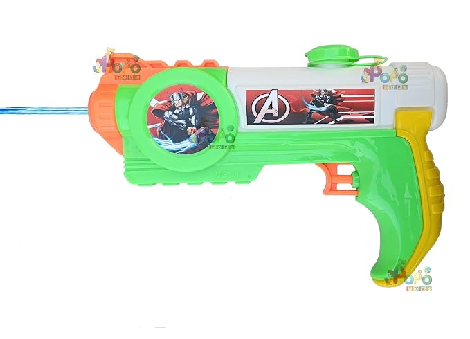 PoPo Toys Holi Mini Star Wars Water Gun, with Free Balloons | Sky Blue | Best Festival Gift for Kids | Avengers Team