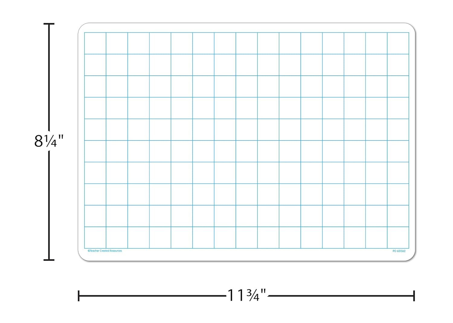 Teacher Created Resources Math Grid Dry Erase Boards (TCR77253)