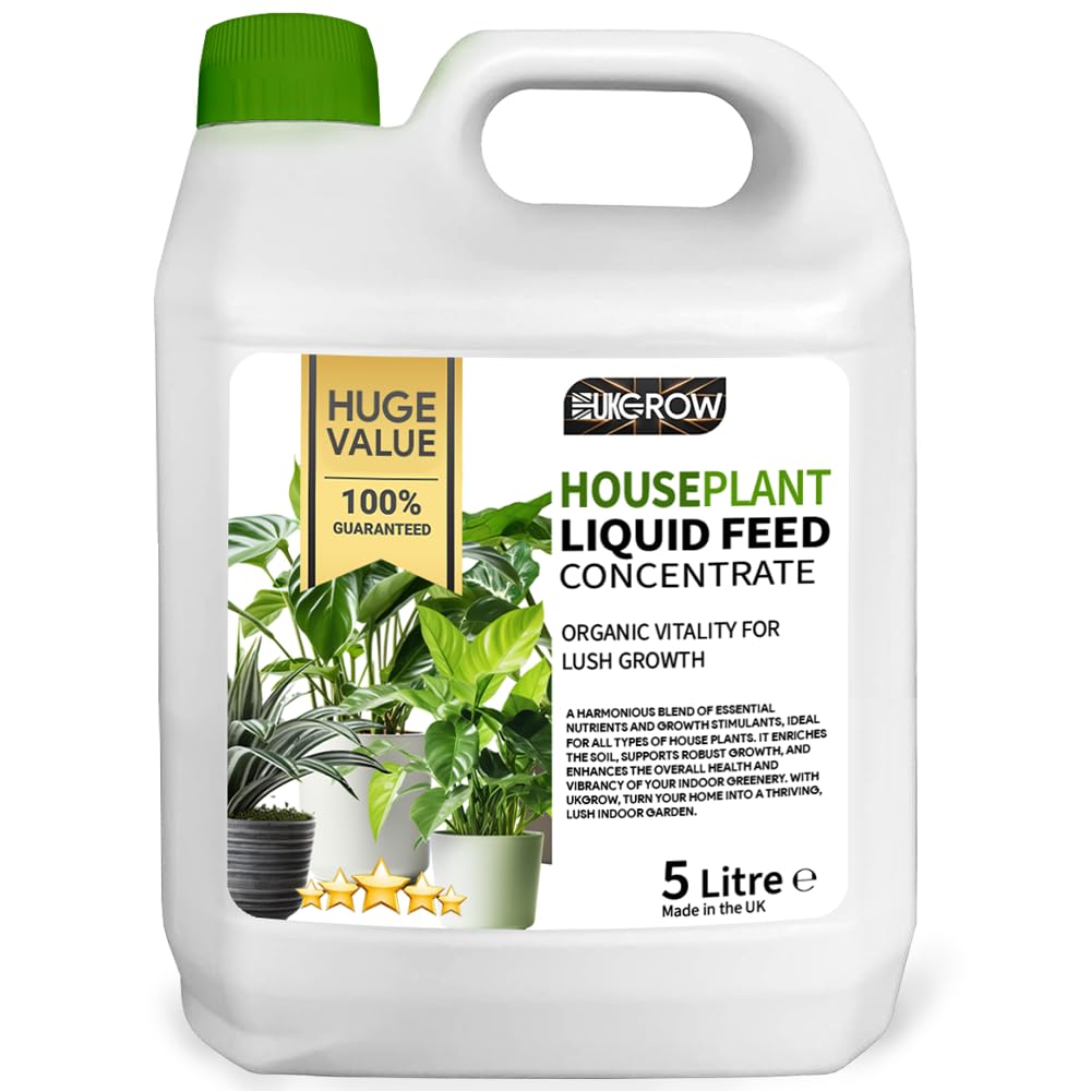 UK GROW Premium Plant Nutrient โ Unlock the Full Potential of Your Plants! (5Ltr, Houseplant)