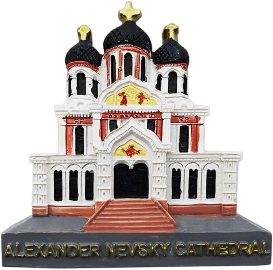 Alexander Nevsky Cathedral Sofia Bulgaria Refrigerator Magnet Travel Souvenir Fridge Decoration 3D Magnetic Sticker Craft Collection