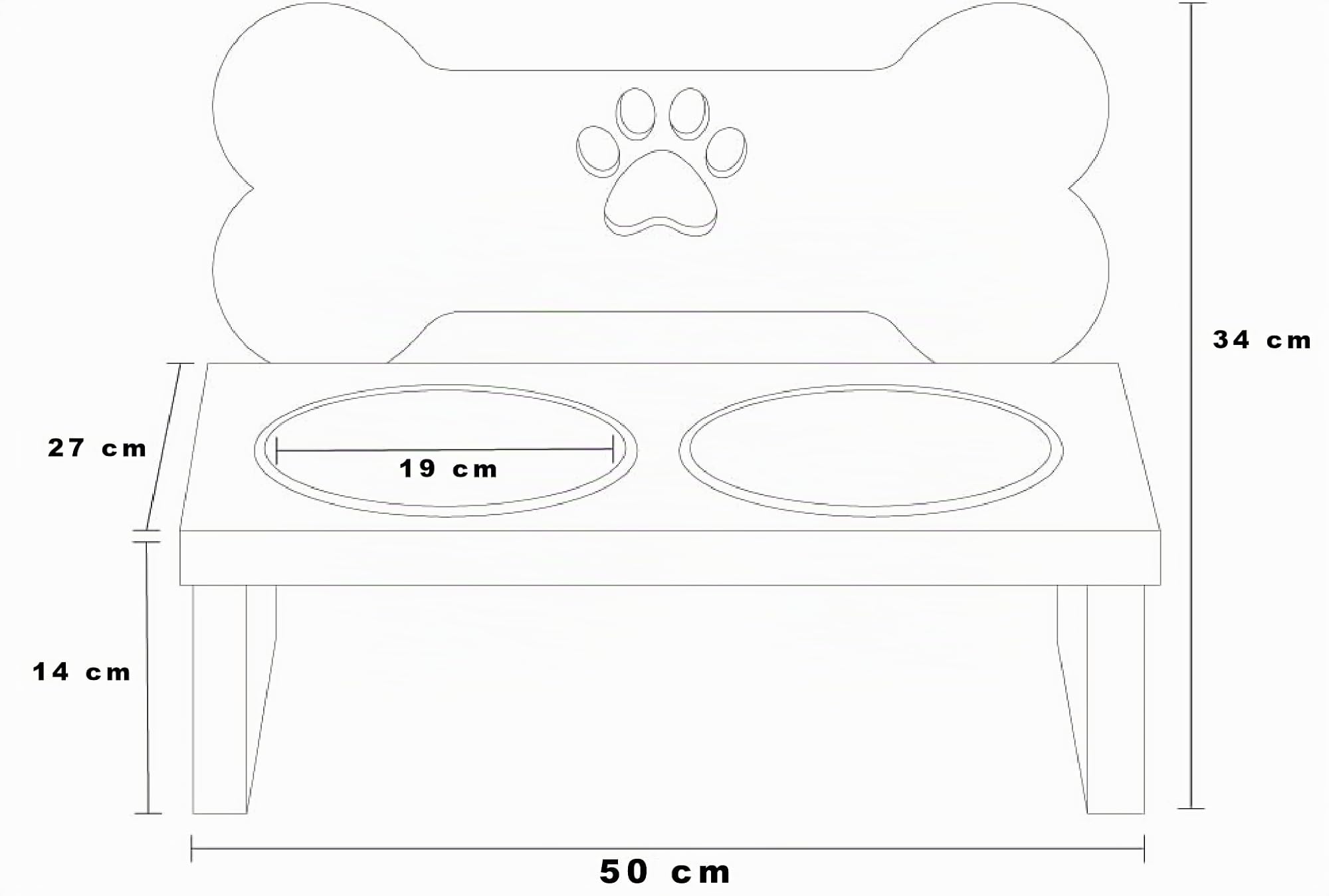 Feliformia® Gamelle pour Chien