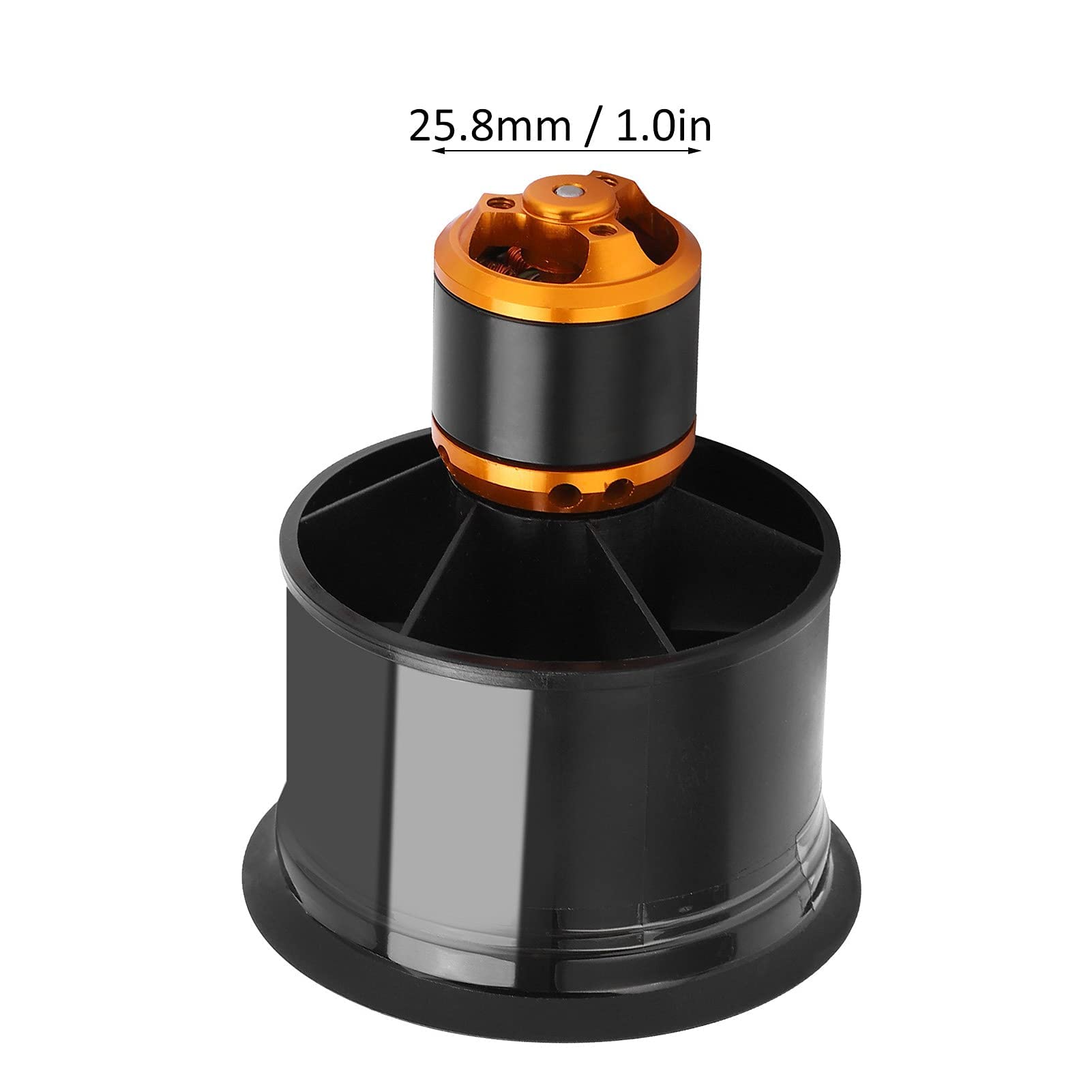 Ventola Intubata, 50mm EDF 12 Pale, Motore Brushless QF2611-5000KV, 3-4S, Alta Efficienza, Basso Rumore, Lunga Durata, per Modelli Aereo RC, Drone, e Volo a Motore, per Amatori e Piloti RC