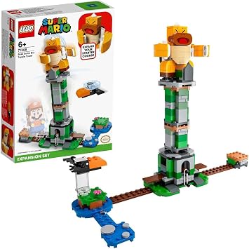 LEGO® Super Mario™ Boss Sumo Bro Devrilen Kule Ek Macera Seti 71388 - Çocuklar için Koleksiyonluk Oyuncak Yapım Seti (231 Parça)