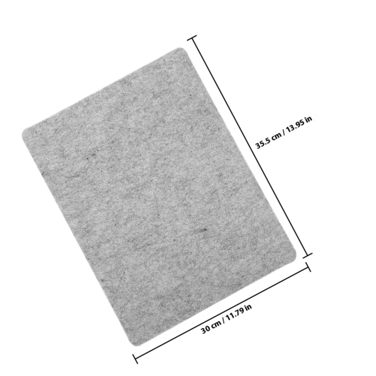 Tappetino Stiratura in Feltro Riutilizzabile per Tavolo 30x35, 5 Cm | Resistente al Calore, Design Compatto per Spazi Ridotti, Adatto a Forniture da Stiro