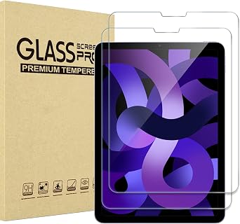 ProCase 2 Pcs Screen Protector for iPad Air 5/4, iPad Pro 11 3rd 2nd 1st