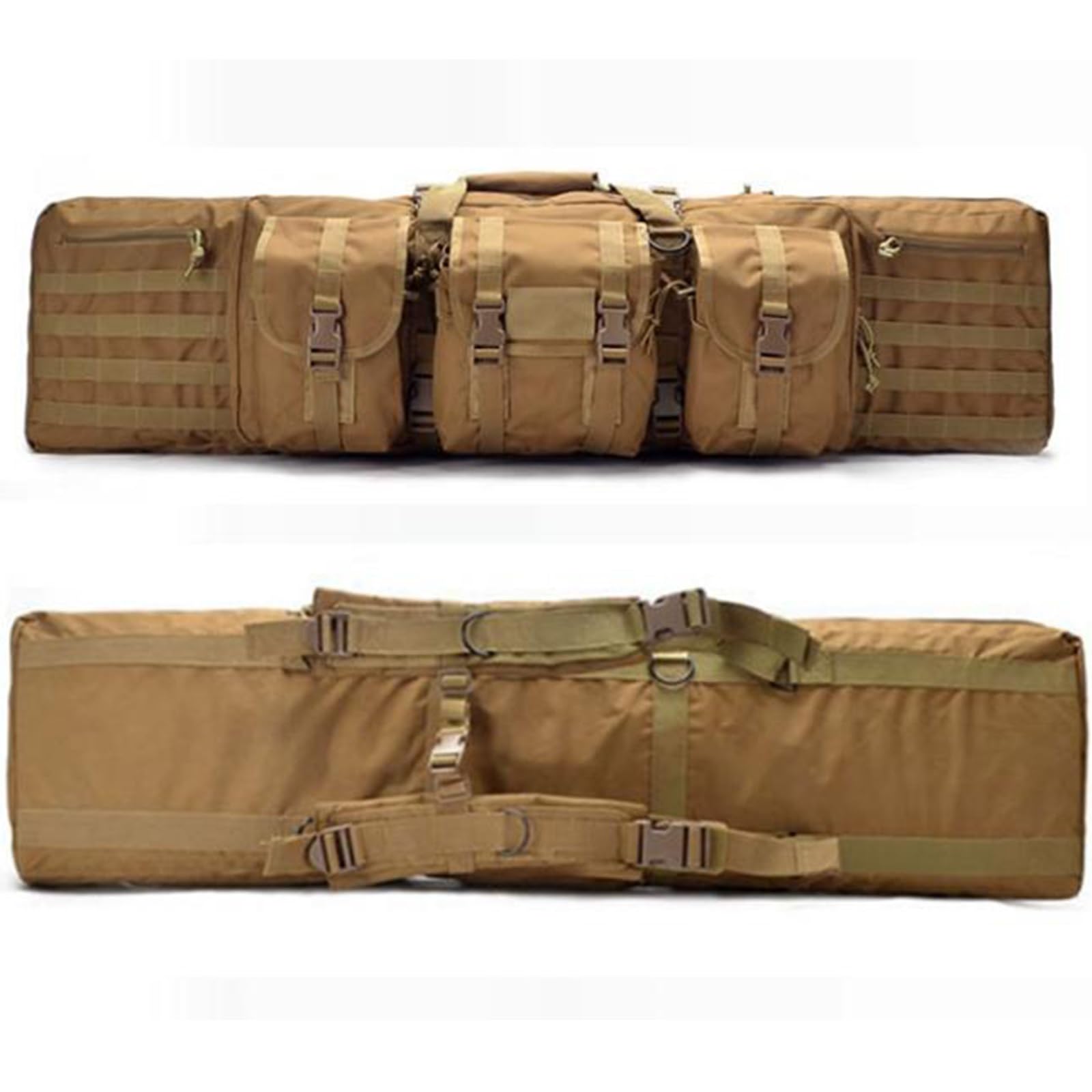 93cm/108cm/118/140cm Caza Táctica Rifle Gun Case Bolsa Táctica Funda para Arma con Correa de Hombro Bolsa de Transporte Vaina para Caza Disparando