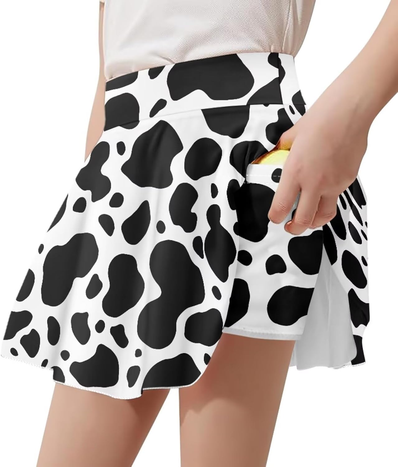 Kids 2 in 1 Skorts for Girls Tennis Athletic Skirts with Pockets 5-14 Years Casual High Waisted Comfy Skorts