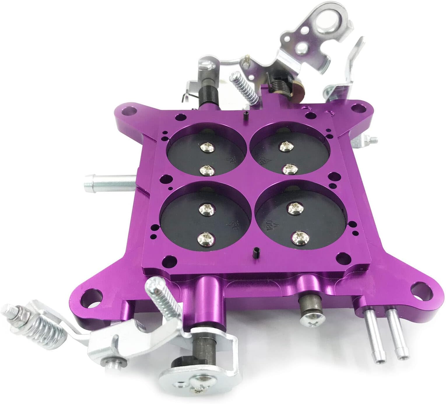 Billet CNC Carburetor Base Plate for Holley 750 CFM 4150 Double Pumper Carb Automotive