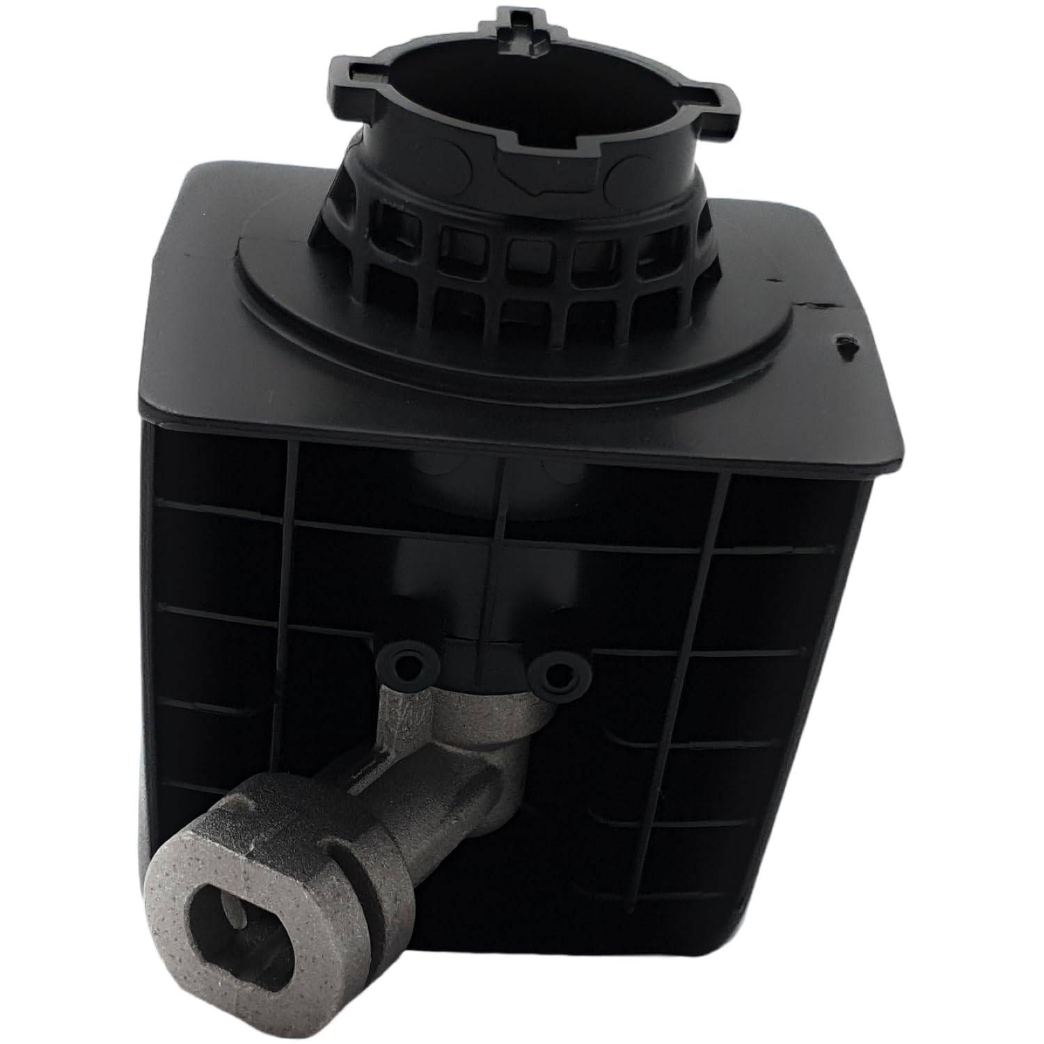 Pied arrière avec sortie haute pression à 90° (Quick-Connect) avec clip en U, compatible avec Kärcher K4/K5 Full Control et Power Control, article 4.100-775.0, noir, remplace 9.002-437.0