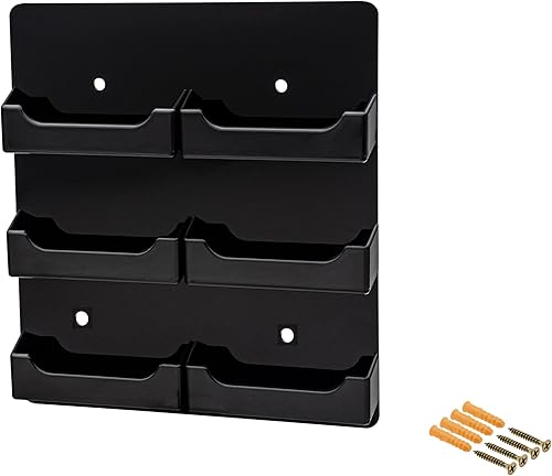 Miniatura 21 de Marketing Holders Tarjetero de pared con accesorios para colgar para tarjetas de regalo o citas de 3.5 x 2 pulgadas, oficinas corporativas dentales