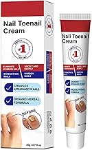 Fungal Nail Treatment Cream - Strong Anti-Fungal Toenail Cream - Nail Repair Cream for Toenail & Finger - Nail Improve Cream with Nourishing Oils for Thick Cracked Discolored Nails