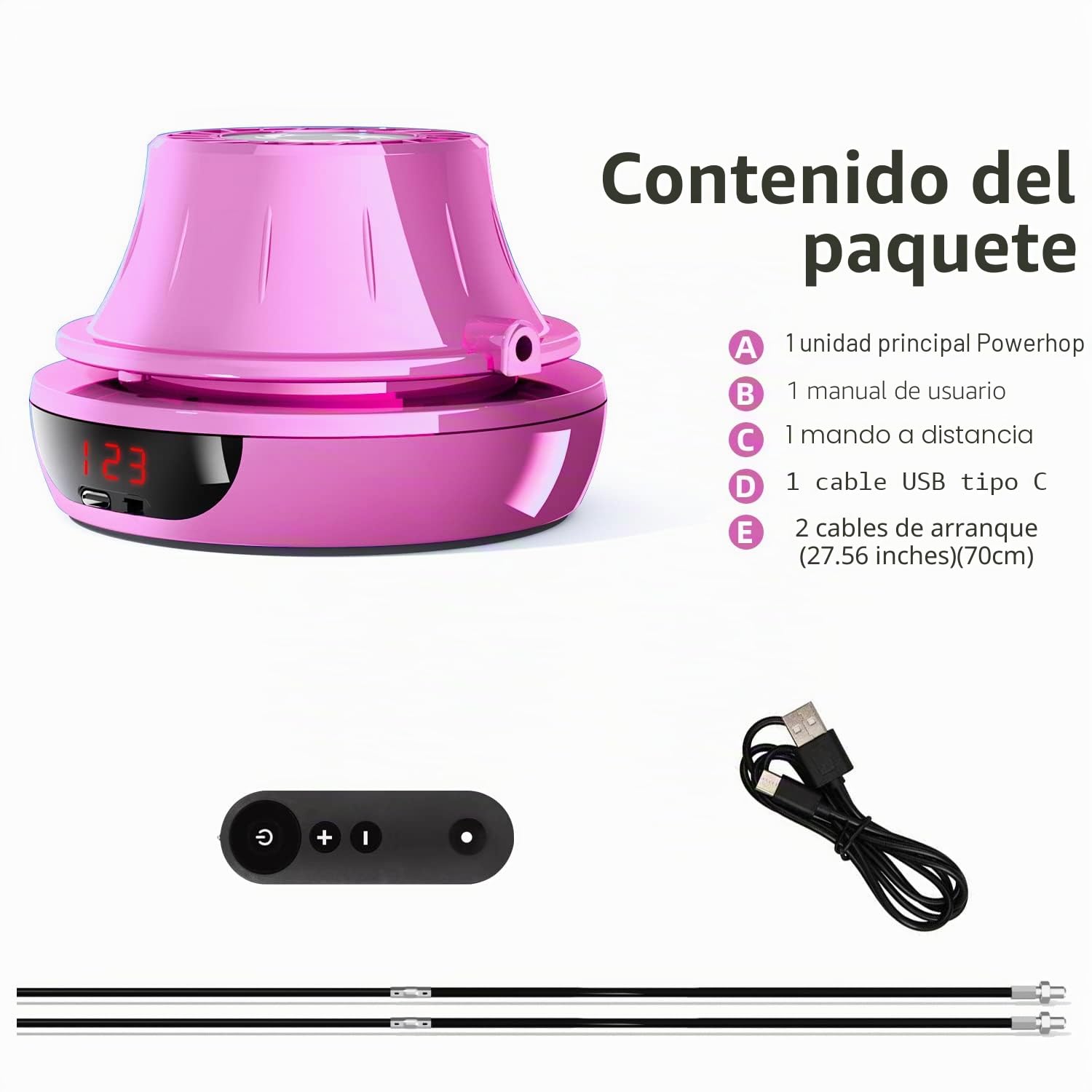 LEJIEYIN Cuerda de Saltar Recargable Cuerda de Saltar Entrenamiento con Multi Usuarios juntos Ajustable 1-10 Nivel de Velocidad con Mando a Distancia Máquina de Saltar Cuerda Contador Adecuado para Mujeres/Hombres/Niños......